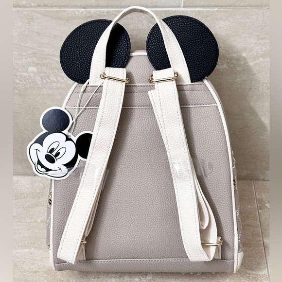 Disney Mickey Mouse Backpack, Crossbody Cell Phone Holder & Wallet - Picture 4 of 11